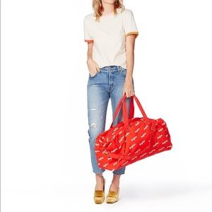 Ban.do bonjour canvas duffle